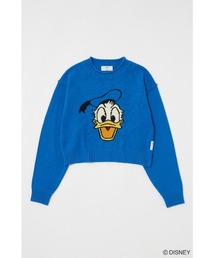 Disney SERIES CREATED by MUS ニット セーター MD FACE KNIT Disney SERIES CREATED by MUS ニット セーター MD FACE KNIT
