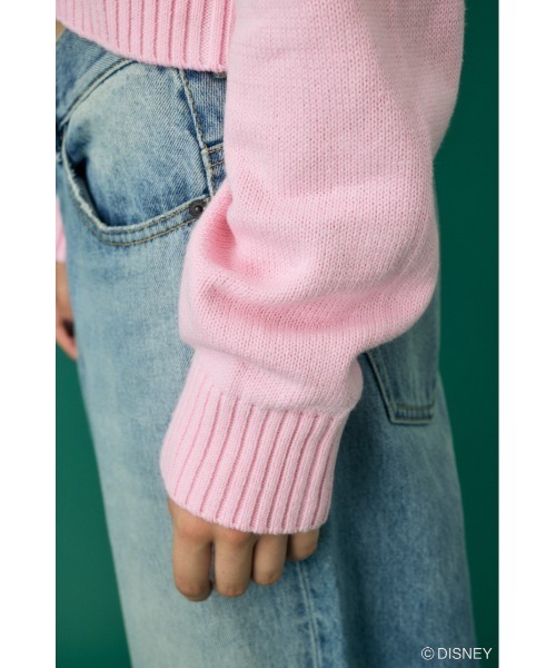 Disney SERIES CREATED by MUS ニット セーター MD FACE KNIT