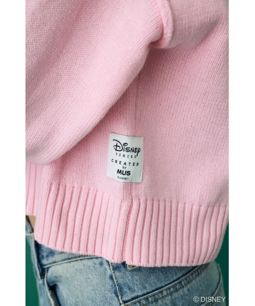Disney SERIES CREATED by MUS ニット セーター MD FACE KNIT