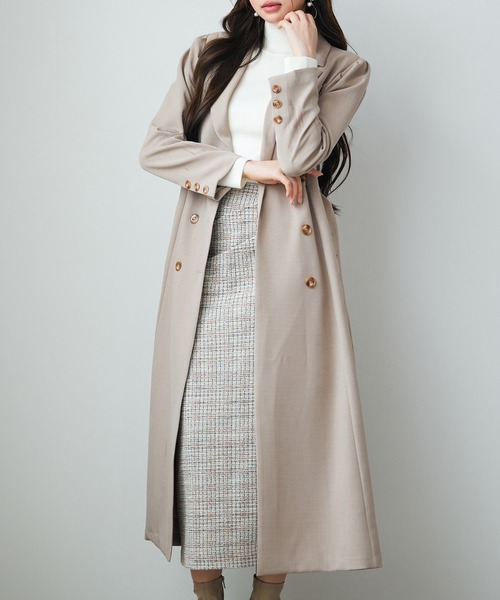 SAISON DE PAPILLON（セゾンドパピヨン） トレンチコート コート