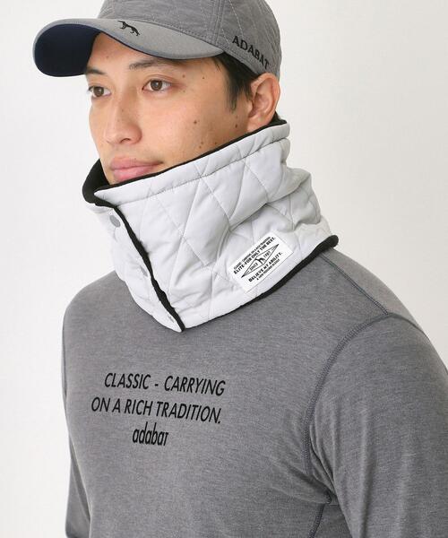 adabat（アダバット） ネックウォーマー スヌード リバーシブル 