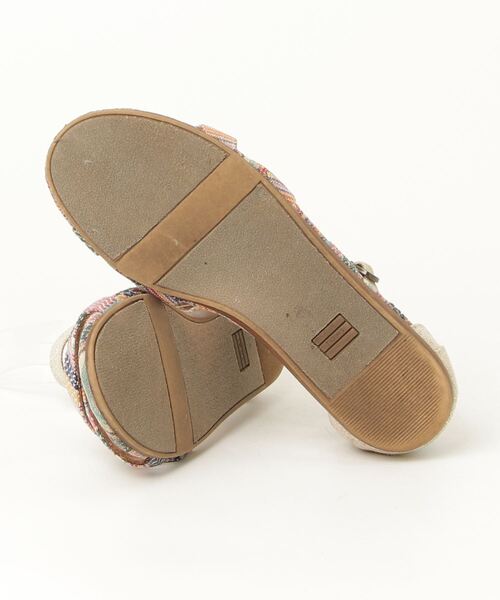 「TOMS」 フラットサンダル - ベージュ レディース_画像3