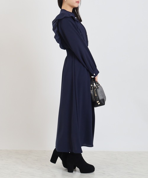 ASTORIA ODIER（アストリアオディール） ワンピース ピンタック肩