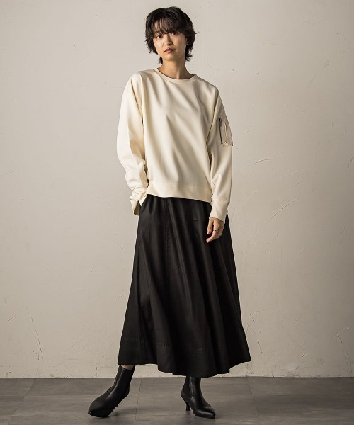 MAYSON GREY（メイソングレイ） ワンピース ワークポケット付き  