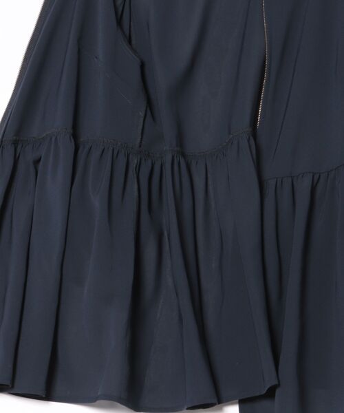 「Rose Tiara」 ジップアップブルゾン 46 ベージュ レディース_画像3