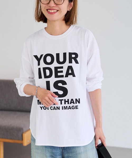 FRAMeWORK（フレームワーク） tシャツ 「WEB限定追加」ロゴロンTee 2