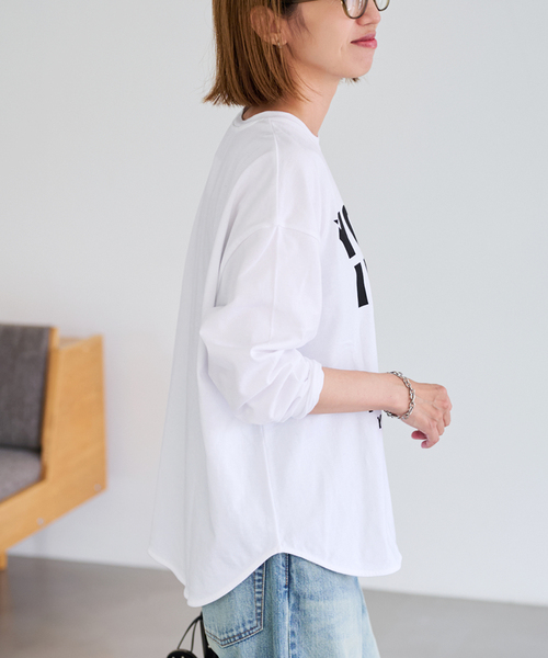 FRAMeWORK（フレームワーク） tシャツ 「WEB限定追加」ロゴロンTee 2