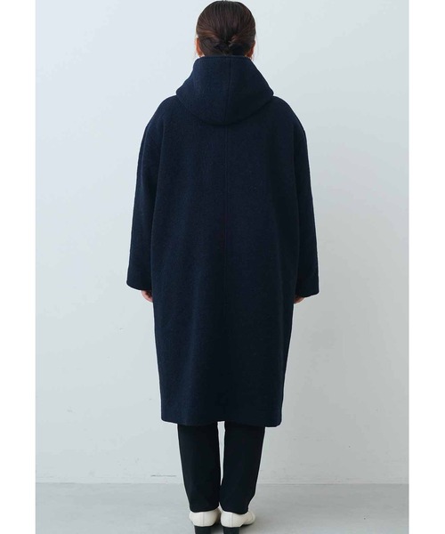 「IEDIT」 コート L ネイビー レディース_画像4