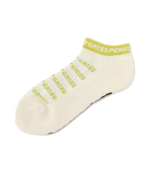 PEARLY GATES（パーリーゲイツ） 靴下 「PEARLY GATES」ロゴボーダー