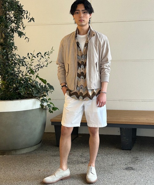 「BANANA REPUBLIC FACTORY STORE」 ハーフパンツ 29 ネイビー メンズ_画像5