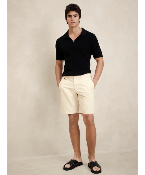「BANANA REPUBLIC FACTORY STORE」 ハーフパンツ 29 ネイビー メンズ_画像8