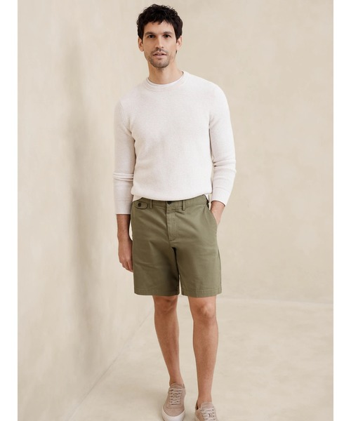 「BANANA REPUBLIC FACTORY STORE」 ハーフパンツ 29 ネイビー メンズ_画像9