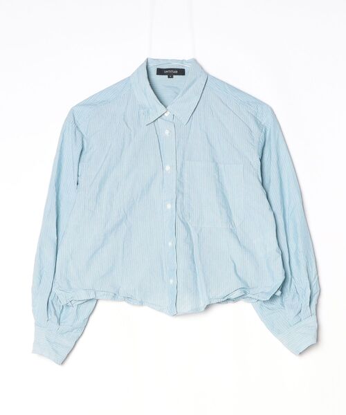 UNTITLED（アンタイトル） 長袖シャツ 00 ブルー レディース