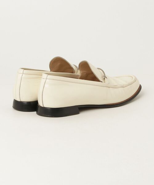 【お値下げ】GUCCI ローファー(レザーソウル) 38 GUCCI（グッチ） ビット ローファー 38 ベージュ レディース