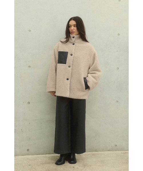 ALEXIA STAM（アリシアスタン） コート アウター Reversible Boa