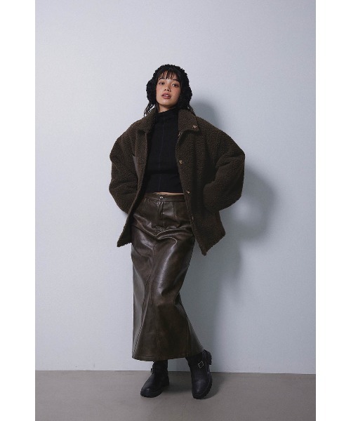 ALEXIA STAM（アリシアスタン） コート アウター Reversible Boa