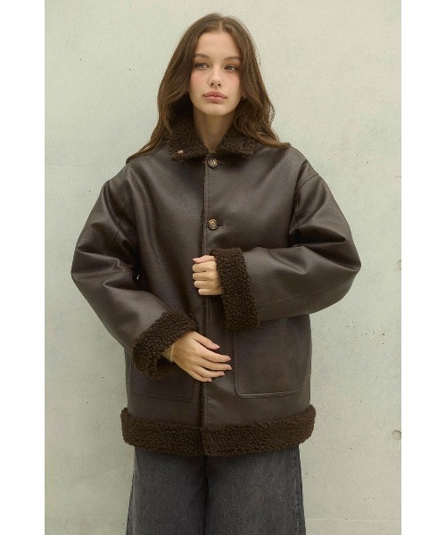 ALEXIA STAM（アリシアスタン） コート アウター Reversible Boa