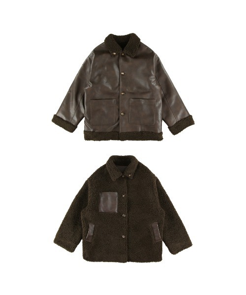 ALEXIA STAM（アリシアスタン） コート アウター Reversible Boa