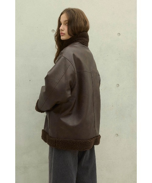 ALEXIA STAM（アリシアスタン） コート アウター Reversible Boa