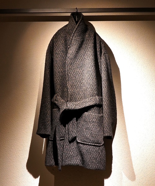 コート ジャケット MODERN TWEED GOWN COAT メンズ レディースの画像