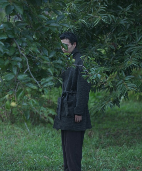 コート ジャケット MODERN TWEED GOWN COAT メンズ レディースの画像