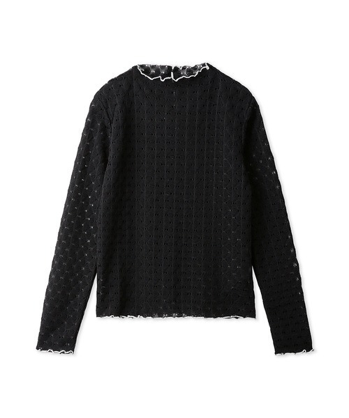 「FURFUR」 長袖カットソー ONE SIZE ホワイト レディース_画像4