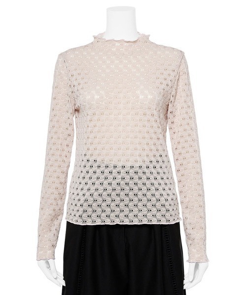 「FURFUR」 長袖カットソー ONE SIZE ホワイト レディース_画像6