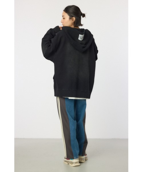 「RODEO CROWNS WIDE BOWL」 ジップアップパーカー MEDIUM ブラック レディース_画像6