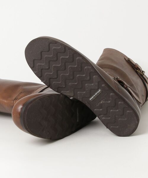 「JOHNNY MOKE」 ブーツ 39 ブラウン レディース_画像3