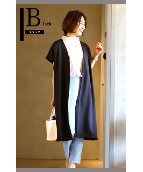 「Ehre style」 カーディガン FREE ベージュ レディース_画像2