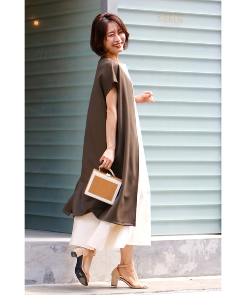 「Ehre style」 カーディガン FREE ベージュ レディース_画像9