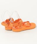 「Teva」 フラットサンダル 22cm オレ...の詳細画像1