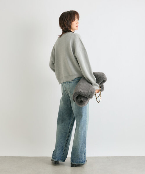 「RIVE DROITE」 長袖ニット FREE ベージュ レディース_画像5