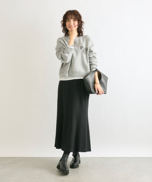 「RIVE DROITE」 長袖ニット FREE ベージュ レディース_画像9