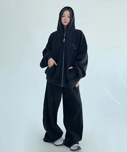 Dalfwin（ダールフィン） ワイドパンツ スウェットパンツ ジャージ