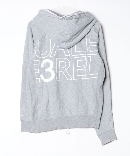 1PIU1UGUALE3 RELAX ジップアップパーカー X-LARGE グレー メンズ