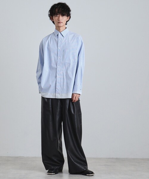 tk.TAKEO KIKUCHI（ティーケータケオキクチ） シャツ レイヤード