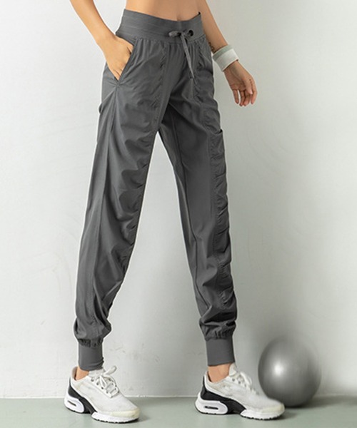 「HYSSHOP」 「daycloset」イージーパンツ X-LARGE グレー レディース_画像6