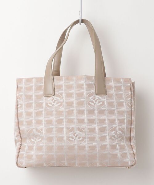 CHANEL（シャネル） ニュートラベルライン トートバッグ - ピンク