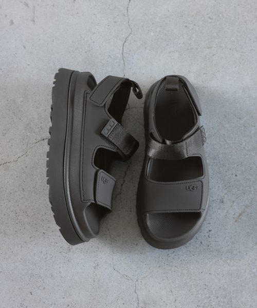 【新品・未使用】 UGG （アグ）K ズーマ スリング  サンダル ブラック レディース UGG（アグ） サンダル レディース ゴールデングロウ UGG 1152813K