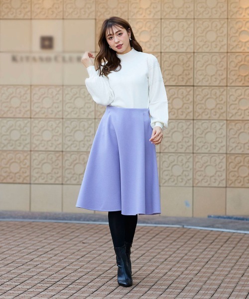 「QUEENS COURT」 長袖ニット M ブラック レディース_画像3