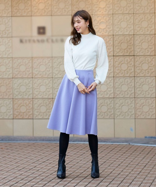 「QUEENS COURT」 長袖ニット M ブラック レディース_画像4