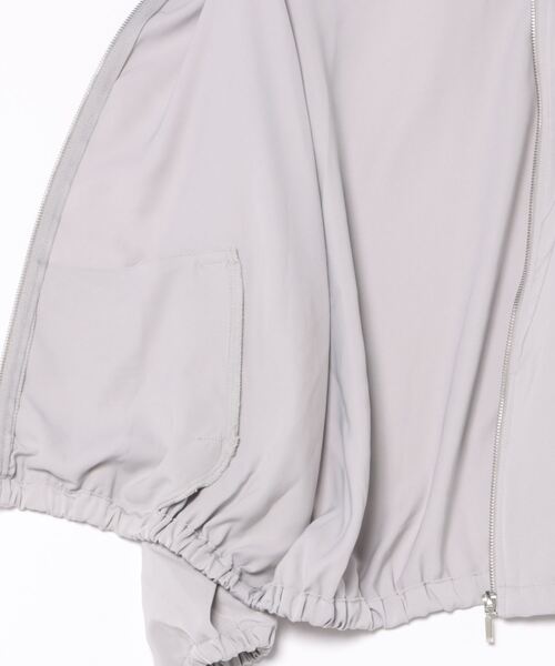 「INTERPLANET」 ブルゾン FREE ライトグレー レディース_画像2