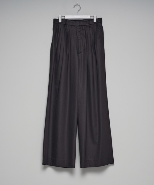 MASU（エムエーエスユー） パンツ 「M A S U」6 TUCK TROUSERS メンズ
