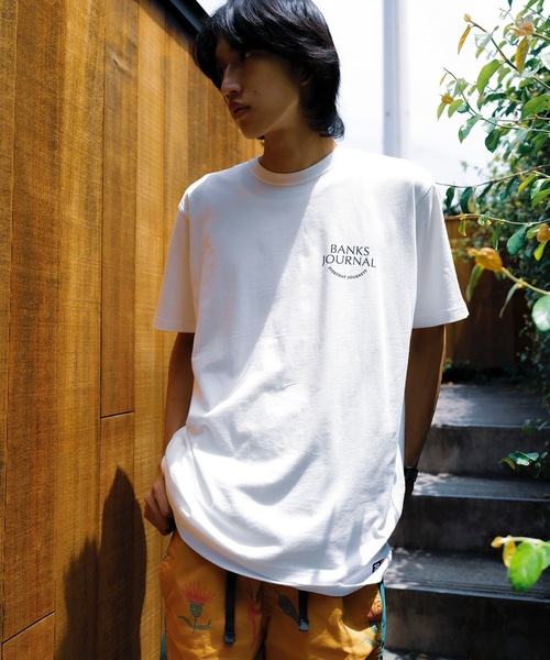 「BANKS」 半袖Tシャツ LARGE オフホワイト メンズ_画像4
