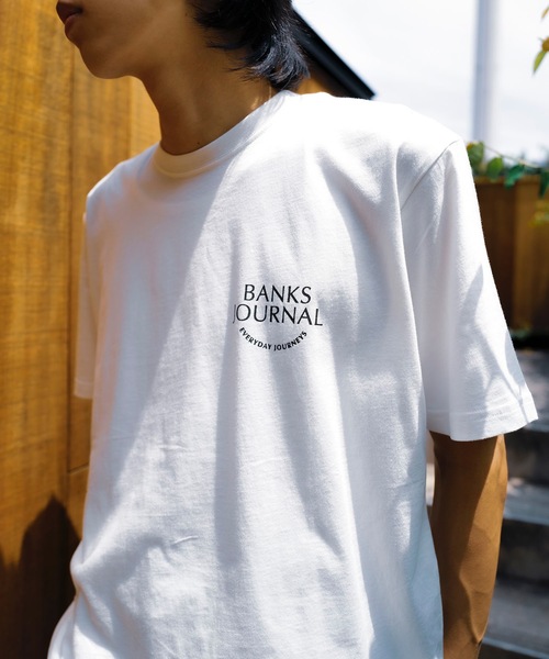 「BANKS」 半袖Tシャツ LARGE オフホワイト メンズ_画像6