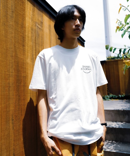 「BANKS」 半袖Tシャツ LARGE オフホワイト メンズ_画像7