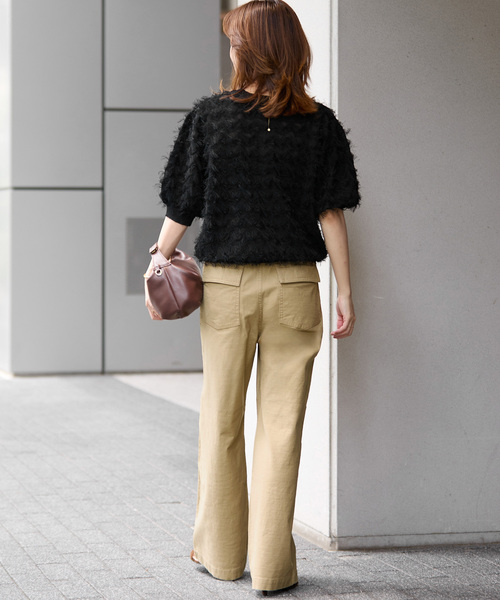 「JOURNAL STANDARD relume」 カーゴパンツ 36 カーキ レディース_画像5