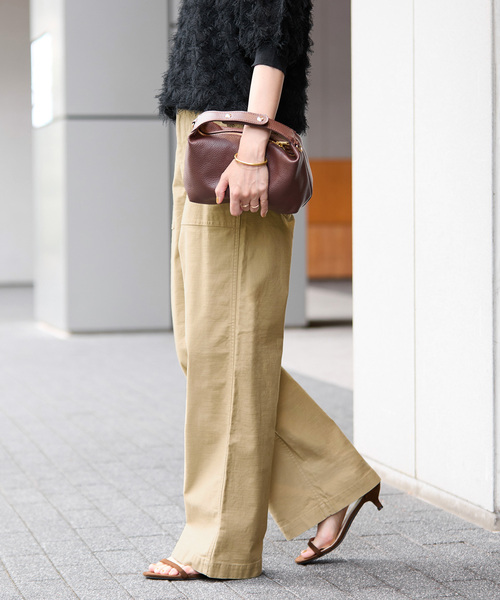 「JOURNAL STANDARD relume」 カーゴパンツ 36 カーキ レディース_画像9