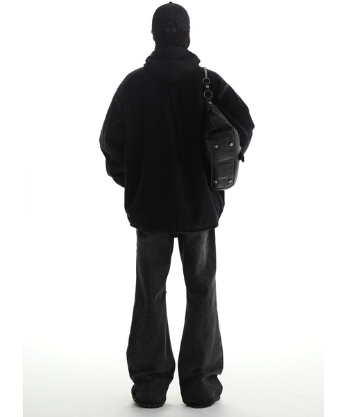 「MASONPRINCE」 デニムジャケット S ダークグレー メンズ_画像8